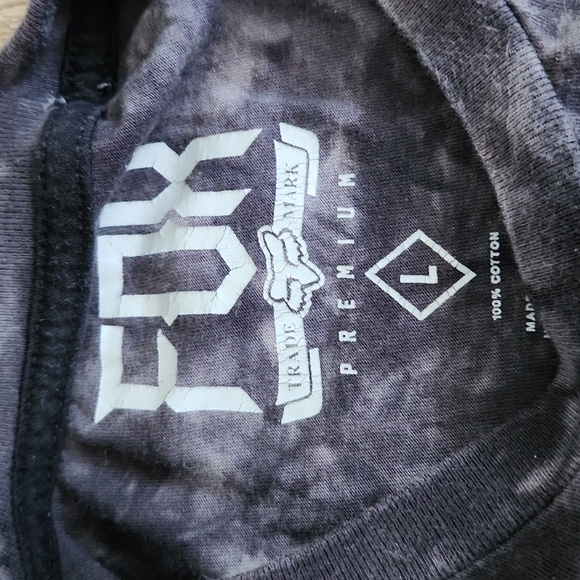 Mens L Fox Racing Vintage T - Picture 3 of 4